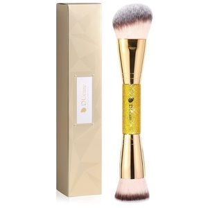 DUcare Foundation Brush Contour Makeup Brushes Double Ended Makeup Brush